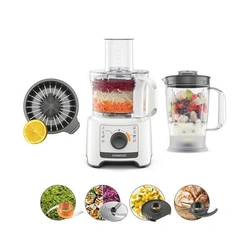 Kenwood FDP31.270GY Food Processor, White - 800W