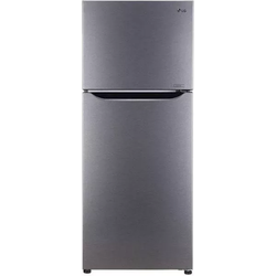 LG GL-C252SLBB Top Mount Freezer Fridge, 234 L -  Smart Inverter Compressor, Multi Air Flow, Movable Ice Tray