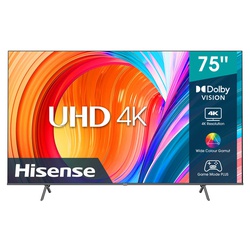 Hisense 75" 75A7H UHD Smart TV VIDAA