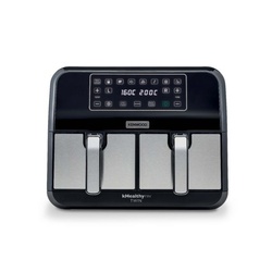 Kenwood HFM75.000MB Dual Air Fryer - 4L+4L