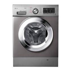 LG FH4G6VDYG6 Front Load Washing Machine, 9KG - Silver