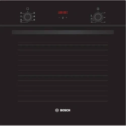 BOSCH  HBF512BB1M  Built In Oven, 7 Function LED Displays, Black - 60cm