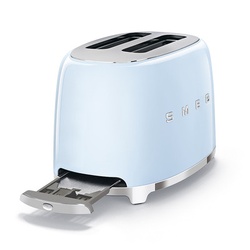 SMEG TSF01PBUK  Bread Toaster 2 Slice Pastel Blue  6F