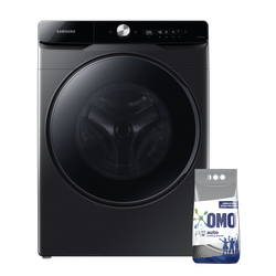 Samsung WD21T6300GV/NQ Front Load Washer Dryer, 21/12KG - Black + Get a FREE 4.5KG Omo Auto Washing Detergent