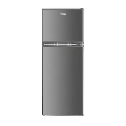 VON VRT-181DRAX Double Door Fridge, Top Mount Freezer- 181L