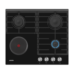 Simfer H6313HESSP 3 Gas + 1 Hob - 60CM