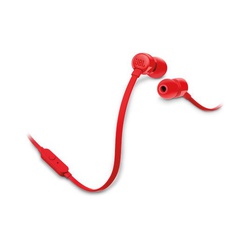 JBL TUNE110 RED In-Ear Wired Earphones - Red