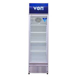 Von VARV23DAS Vertical Cooler, 237L - Grey