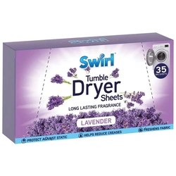 Swirl Tumble Dryer Lavender - 35 Sheets