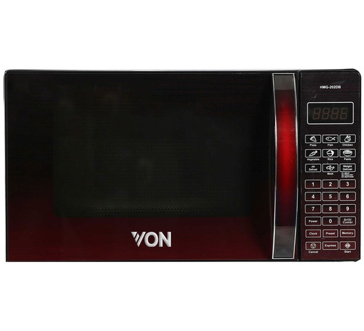 Von VAMS-20DGB 20L Microwave Oven Solo - Black | Hotpoint.co.ke