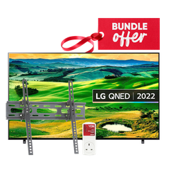 LG 55QNED806QA 55" QNED TV - UHD, SMART, Thin + Get Von LCD Mount (47"-90") & Von 7 AMPS Volt Protector FREE