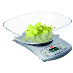 Von VSWK01MCX Kitchen Weighing Scale,  5KG, Electronic – Stainless Steel