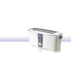 Black+Decker ET124 4 Slice Toaster - White