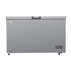 Von VAFC37DHG Chest Freezer - 371L, Grey