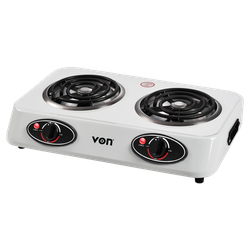 Von VACC0224CW Table Top Double Coil Cooker