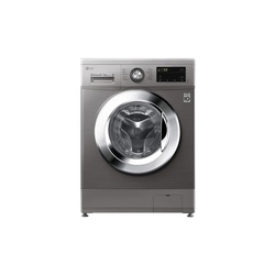 LG F4J3TMG5P Front Load Washer Dryer, 8/5KG - Silver