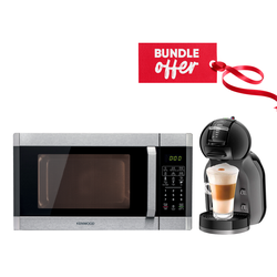 Kenwood MWM42 Microwave Oven Grill - 42L + Get Dolce Gusto Nescafe Mini Me Piablk2 Coffee Maker Free