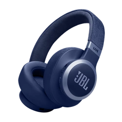 JBL LIVE770NC Wireless Noise Cancelling Over-Ear Headphones - Blue