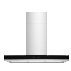 Simfer SM9619 Built in Hood Digi Touch, 60cm - Stainless Steel + Black strip T-Type