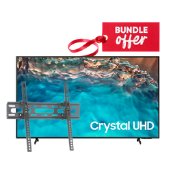 Samsung 43" SMART UA43BU8000UXKE LED TV - 4K, CRYSTAL UHD + Get Von LCD Mount (47"-90") FREE