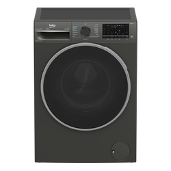 Beko BWD106 Front Load Washer Dryer, 10/6KG - Grey