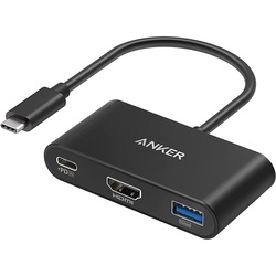 Anker A8339HA1 PowerExpand 3-In-1 USB-C Hub