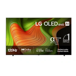 LG 77" OLED77B56LA OLED 4K TV -  Dolby Vision, Magic remote, Smart, HDR10, a8 AI Processor Gen2, webOS25