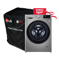 LG F4R5VYG2P Front Load Washing Machine - 9KG + Get Washing Machine Cover FREE