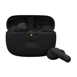 JBL WAVE BEAM 2 TRUE WIRELESS NOISE CANCELLING EARBUDS, 40HRS, IP54, BLACK