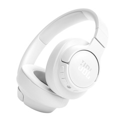 JBL TUNE720BT WHT Over-Ear Wireless Headphones - White
