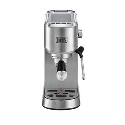 Black+Decker ECM150-B5 Espresso Coffee Machine - Silver