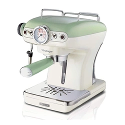 ARIETE Vintage Espresso Machine - 900W, Green