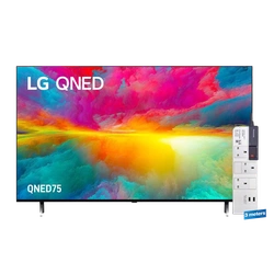 LG 65" 65QNED756RB QNED TV 4K - WebOS23, Magic Remote, HDR10 + Get a Free Panasonic WCHG253322W Extension Cord - 3 Metres