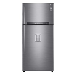 LG GN-F702HLHU Refrigerator, Top Mount Freezer - 546L