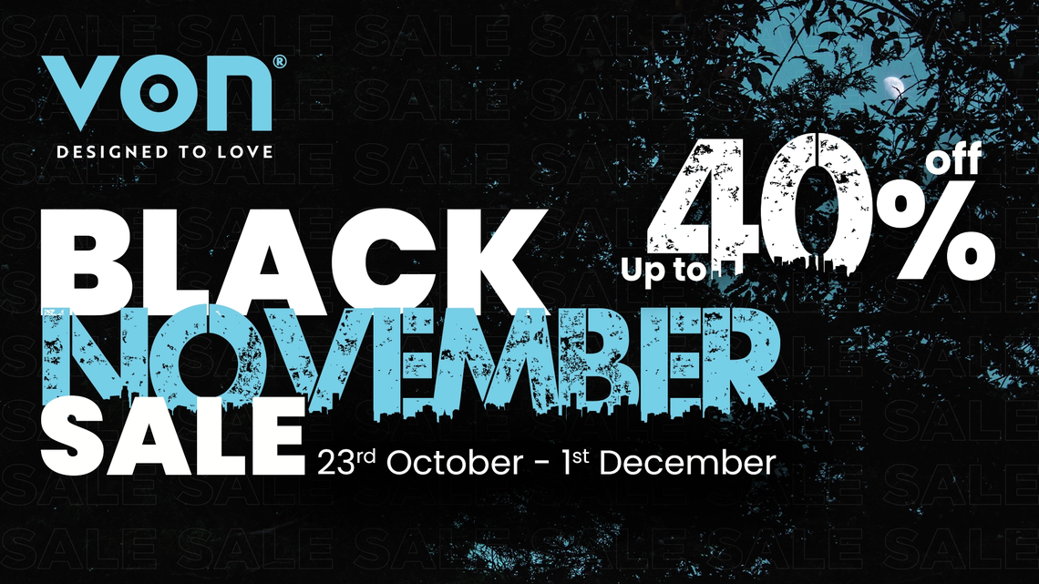 VON Black November Pop up Banner.webp
