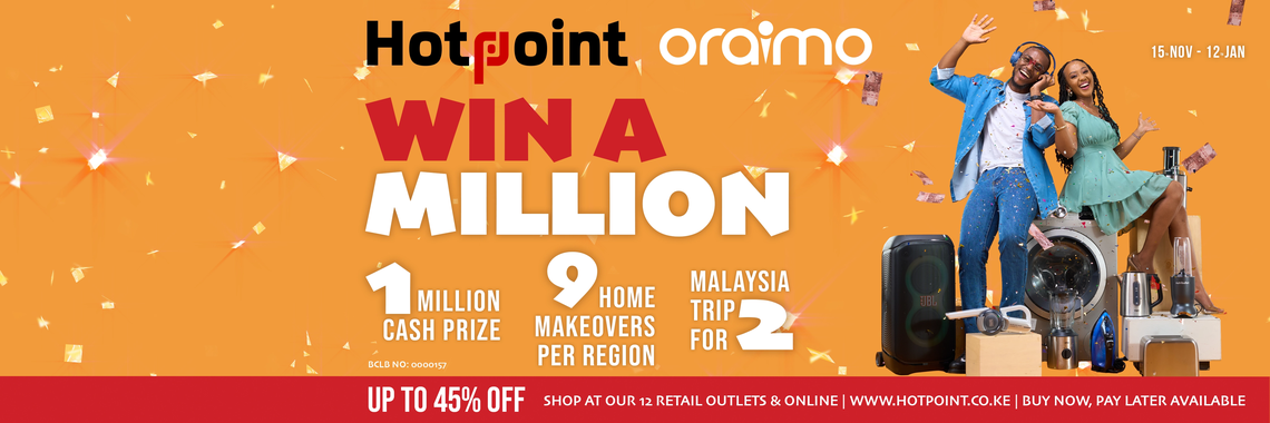 Win a Million Web Banner Oraimo.webp