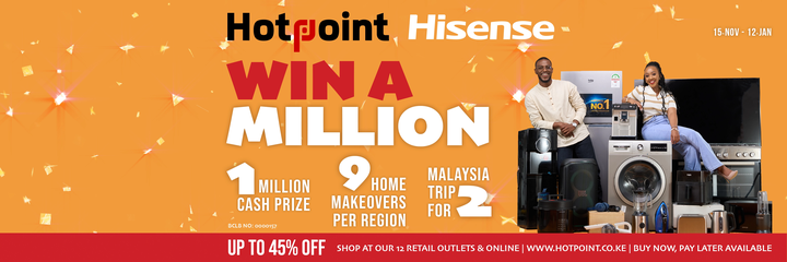 Win a Million Web Banner Hisense.webp