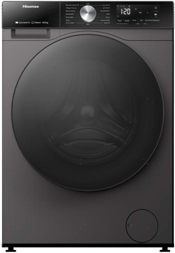 Hisense WD3S1043BT Front Load Washing & Dryer, 10.5/6KG