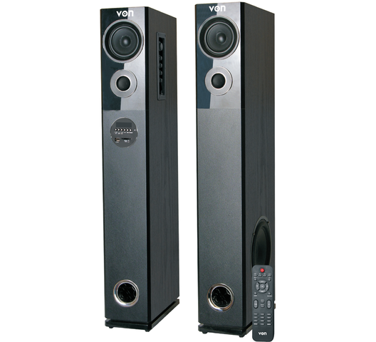 VON 2.0CH VEA2402ET Active Speaker Tall boy  Subwoofer 240W RMS