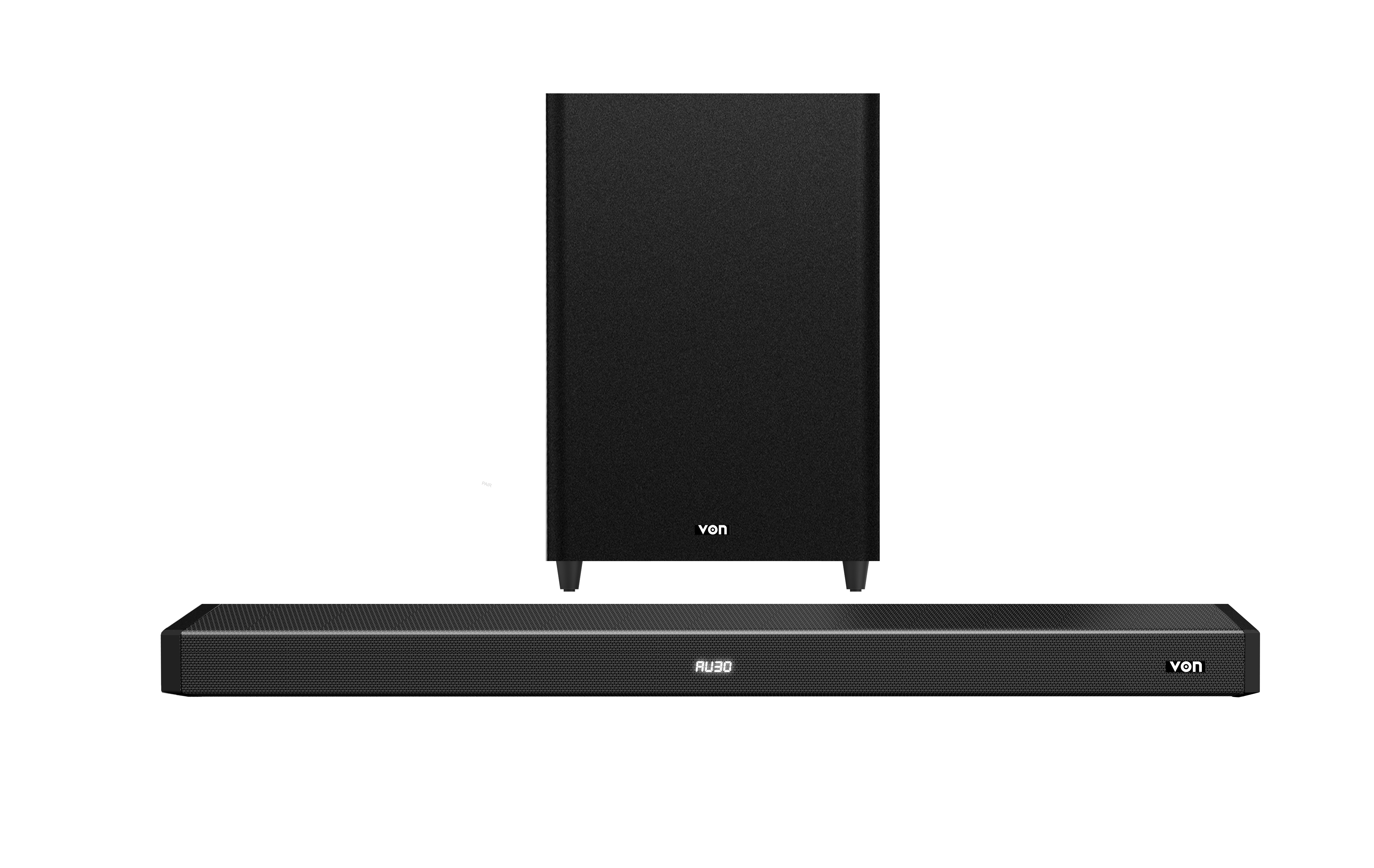 VON 2.1CH, VSB2002LFK  Wireless Subwoofer, 200W RMS