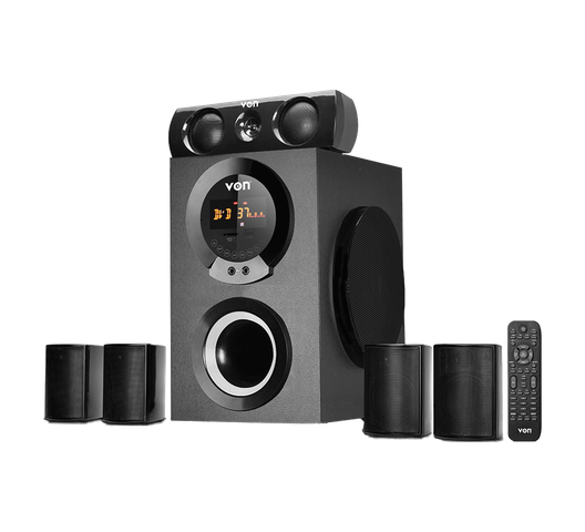 VON 5.1CH VES3505ES Subwoofer 350W RMS, Bluetooth