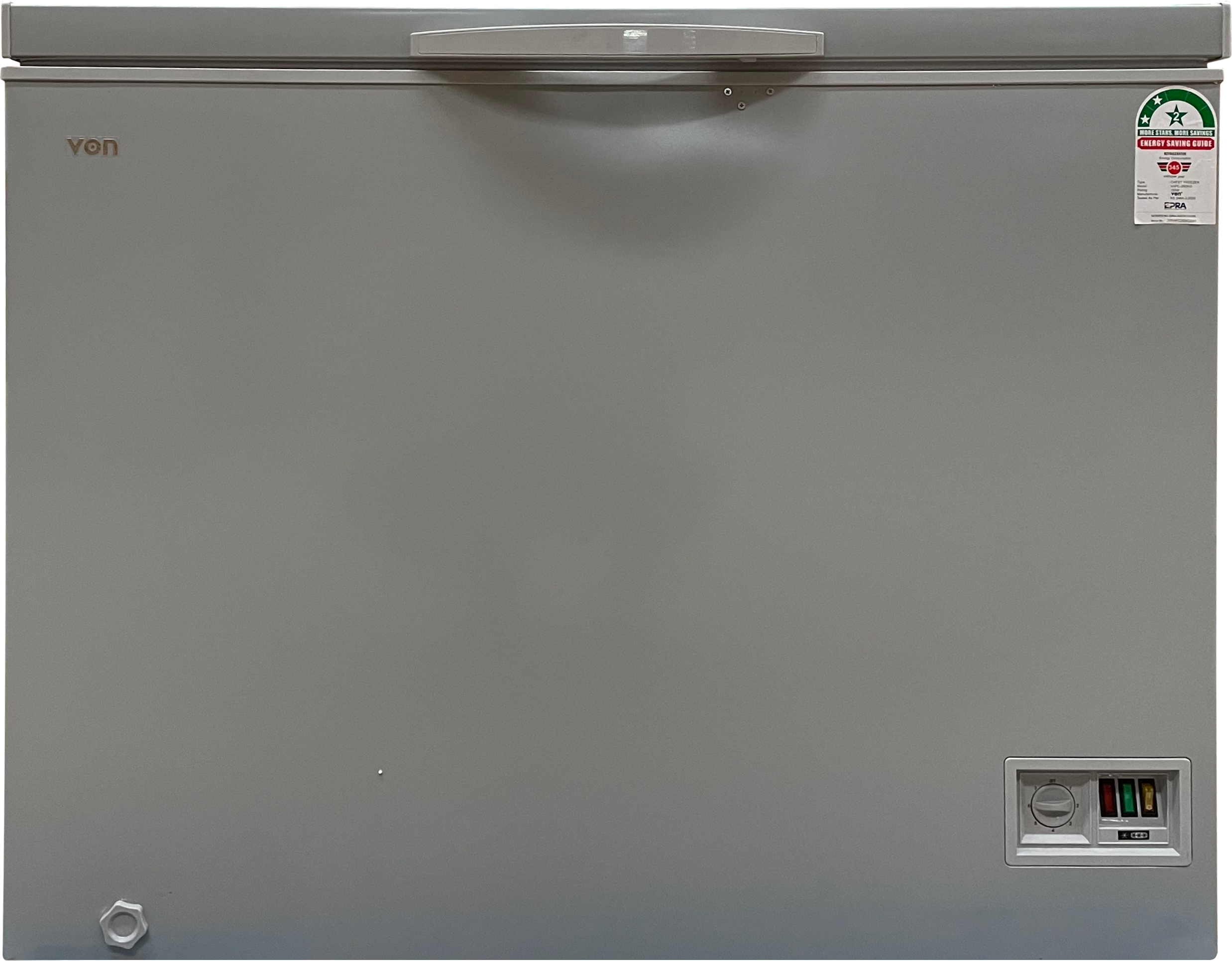 VON VAFC25DKG/DH Chest Freezer