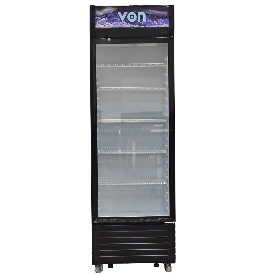 VON VZC38DXK Vertical cooler, 369 Litres