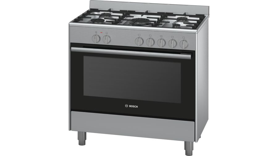 electric oven silver